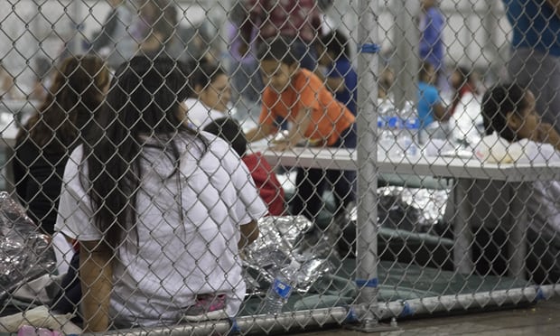 US detention center photograph from The Guardian